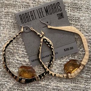 Robert lee Morris topaz earrings